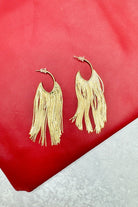 Golden Girl Fringe Earrings - Adorned Rebel