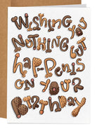 Hap - Penis Birthday Card - Adorned Rebel