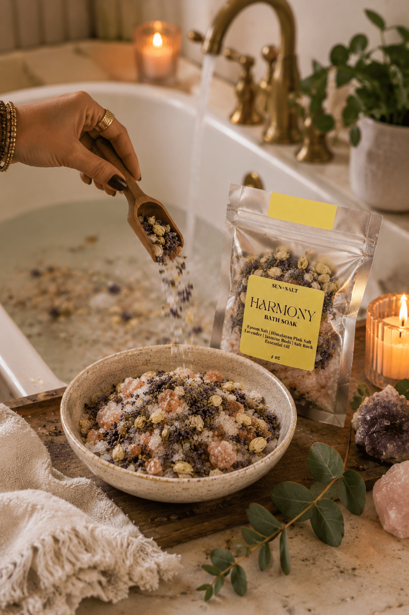 Harmony Bath Soak - Adorned Rebel