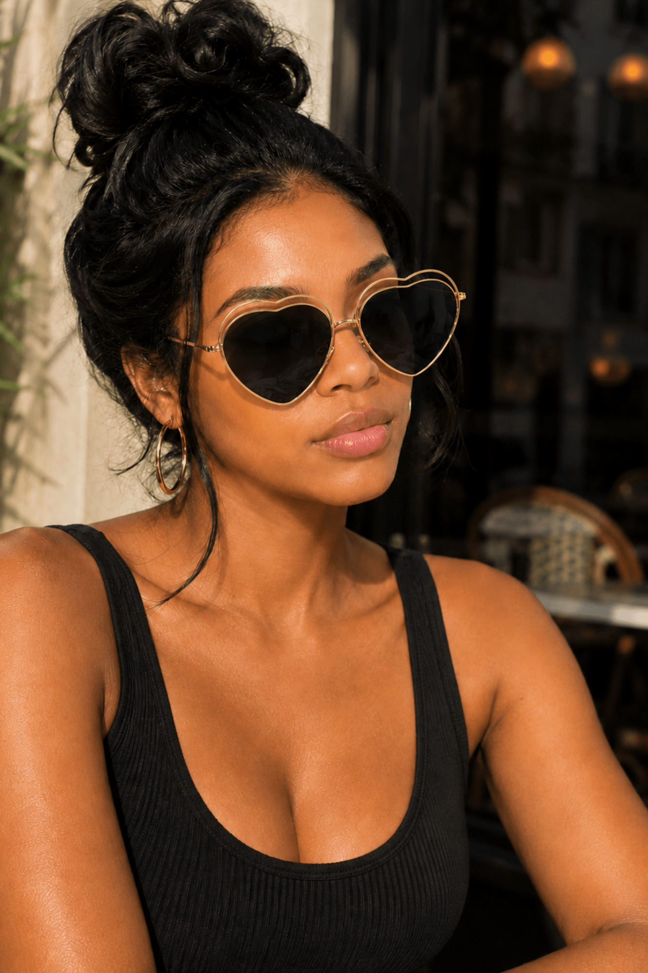 Heartbreaker Sunglasses - Black - Adorned Rebel