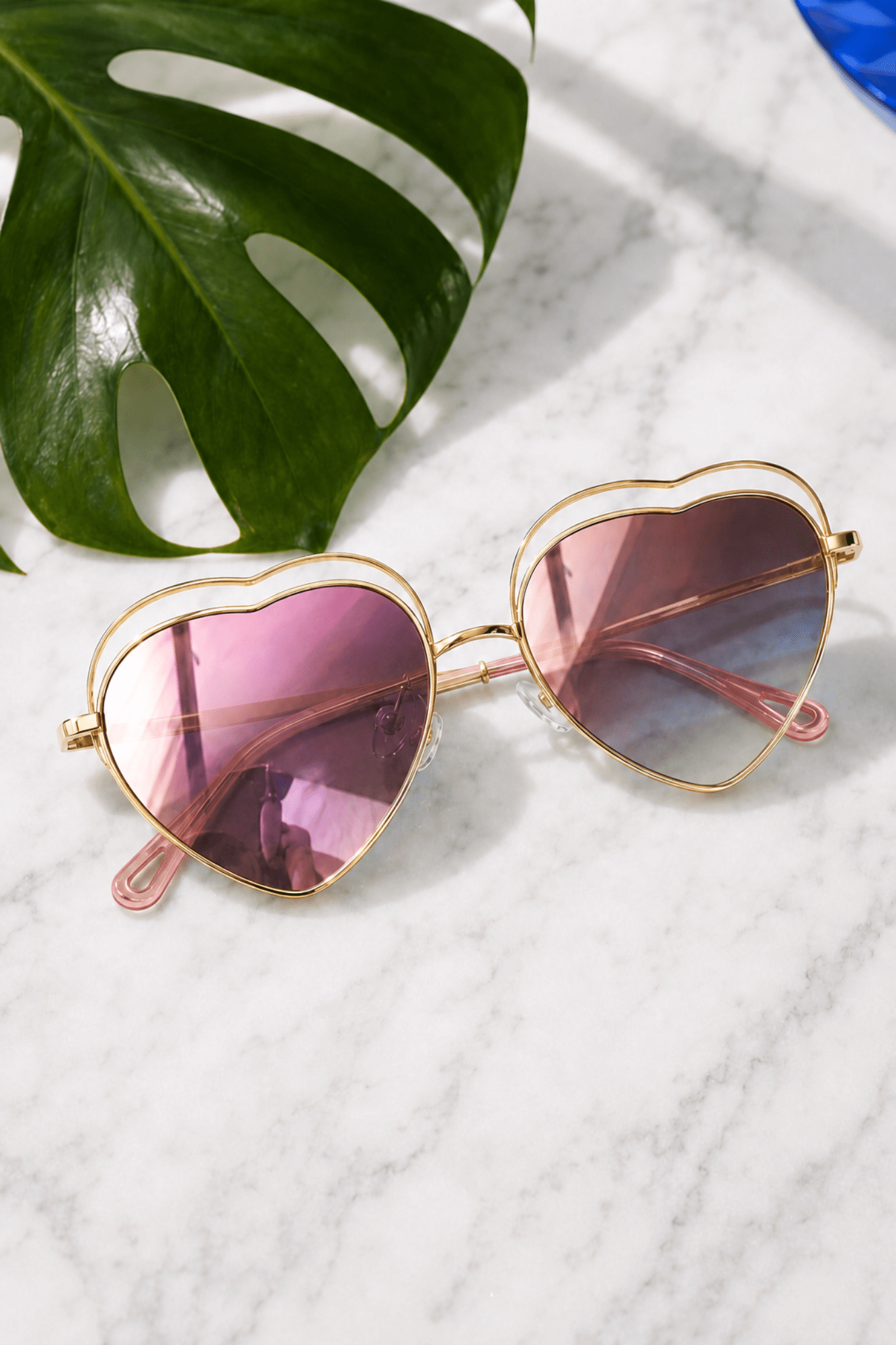Heartbreaker Sunglasses - Pink - Adorned Rebel