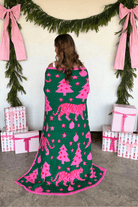 Holiday Tiger Cloud Blanket - Adorned Rebel