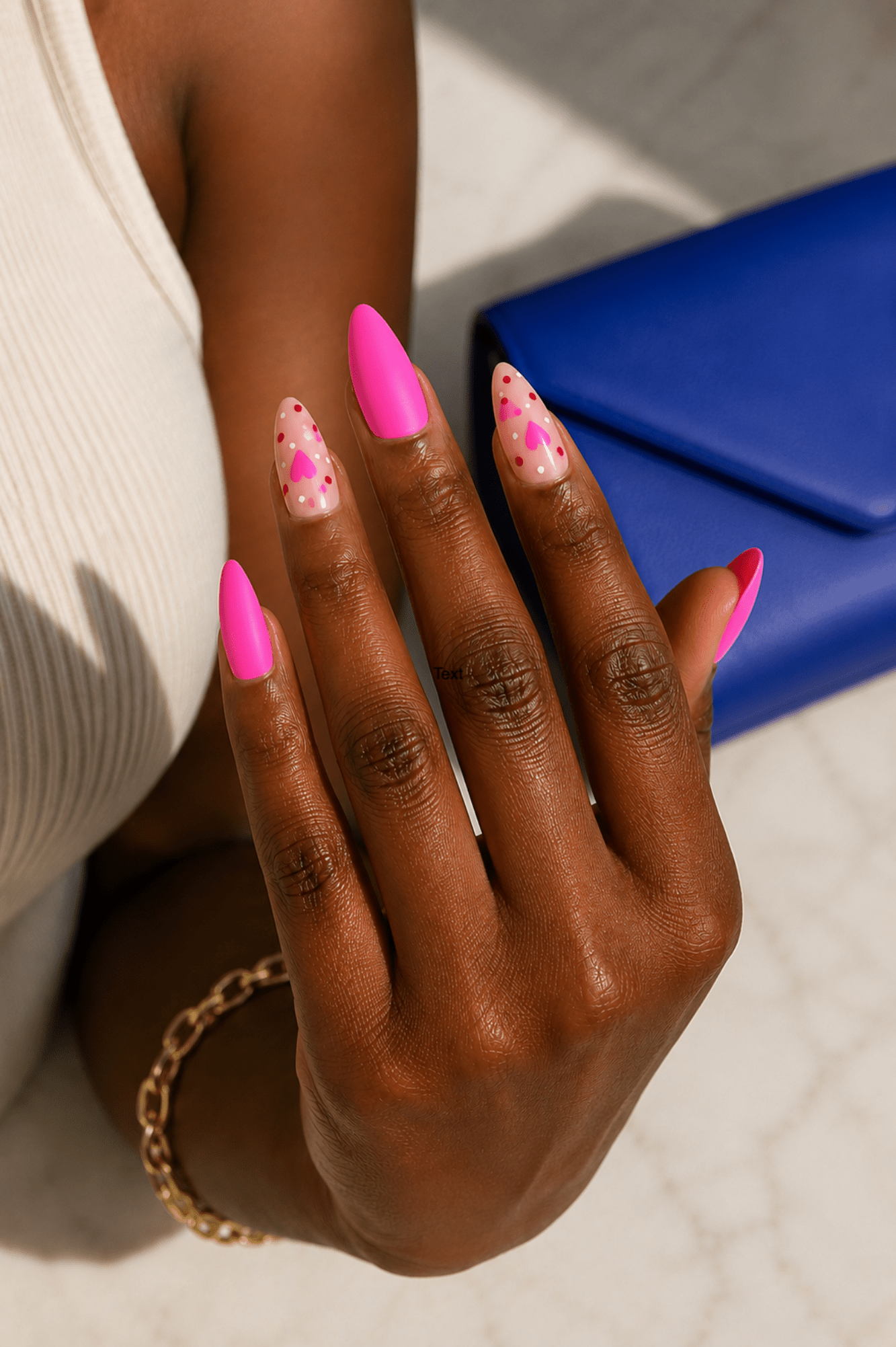 Hot Hearts Press - On Nail Set - Adorned Rebel