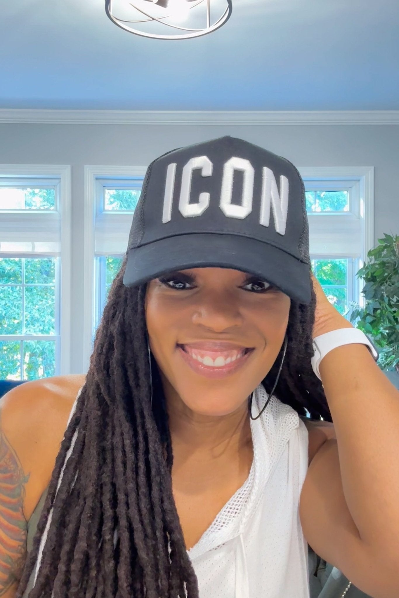 Icon Trucker Hat - Adorned Rebel