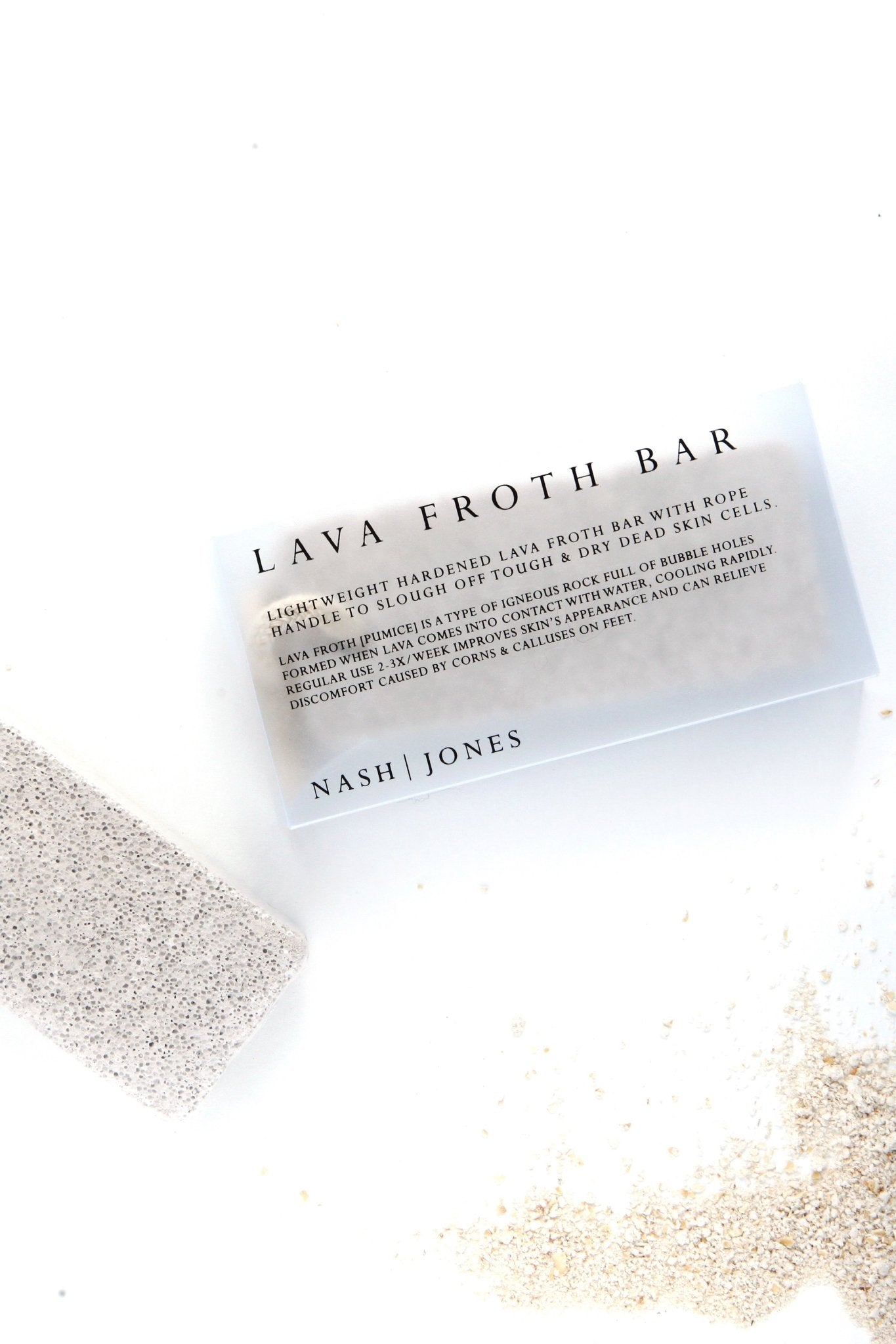 Lava Pumice Bar - Adorned Rebel