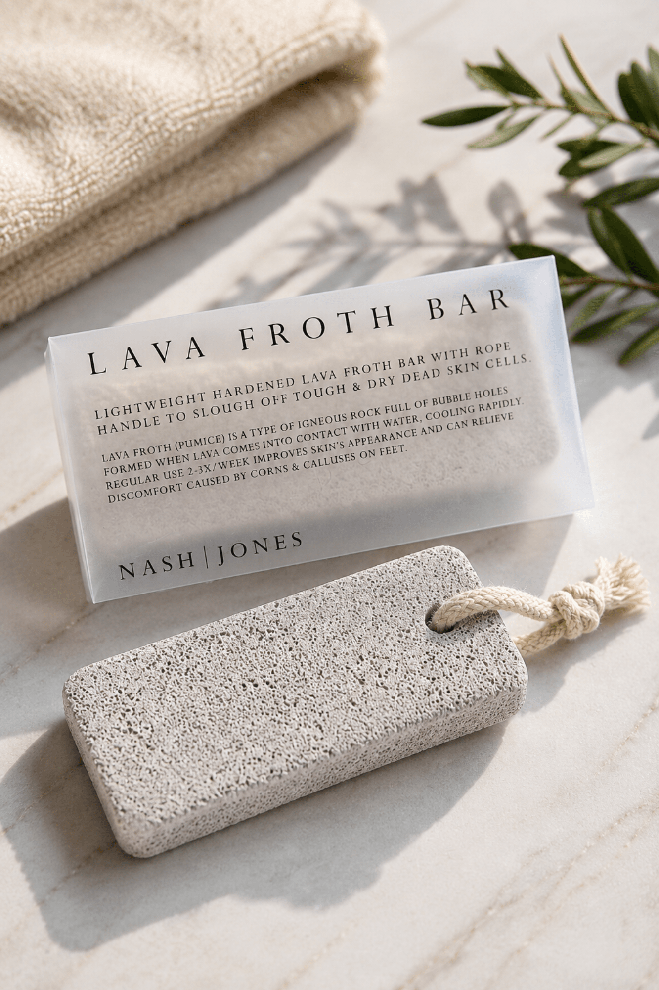 Lava Pumice Bar - Adorned Rebel