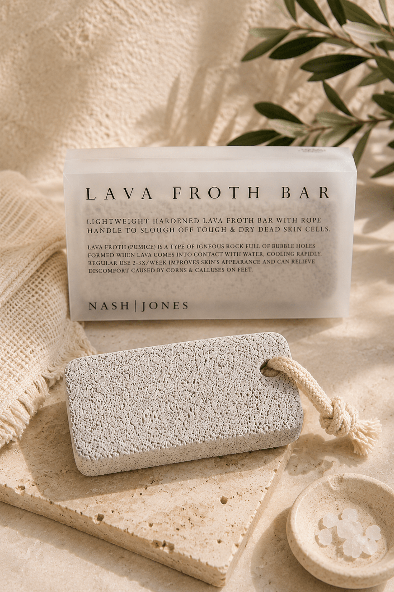 Lava Pumice Bar - Adorned Rebel