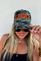 Lucky Charm Camo Trucker Hat - Adorned Rebel