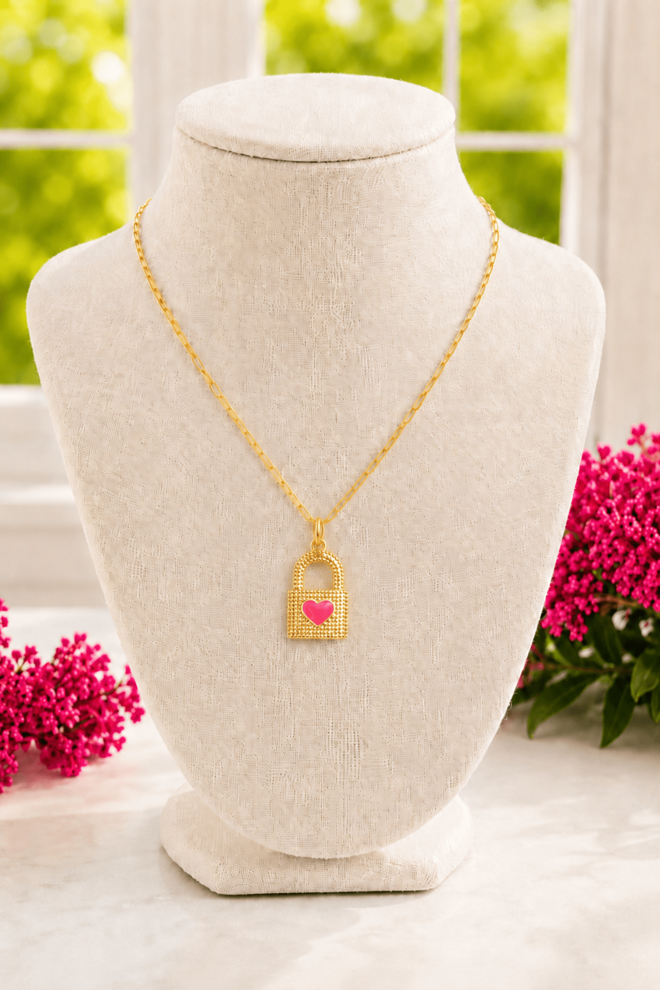 Lucky in Love Lock Charm - Adorned Rebel