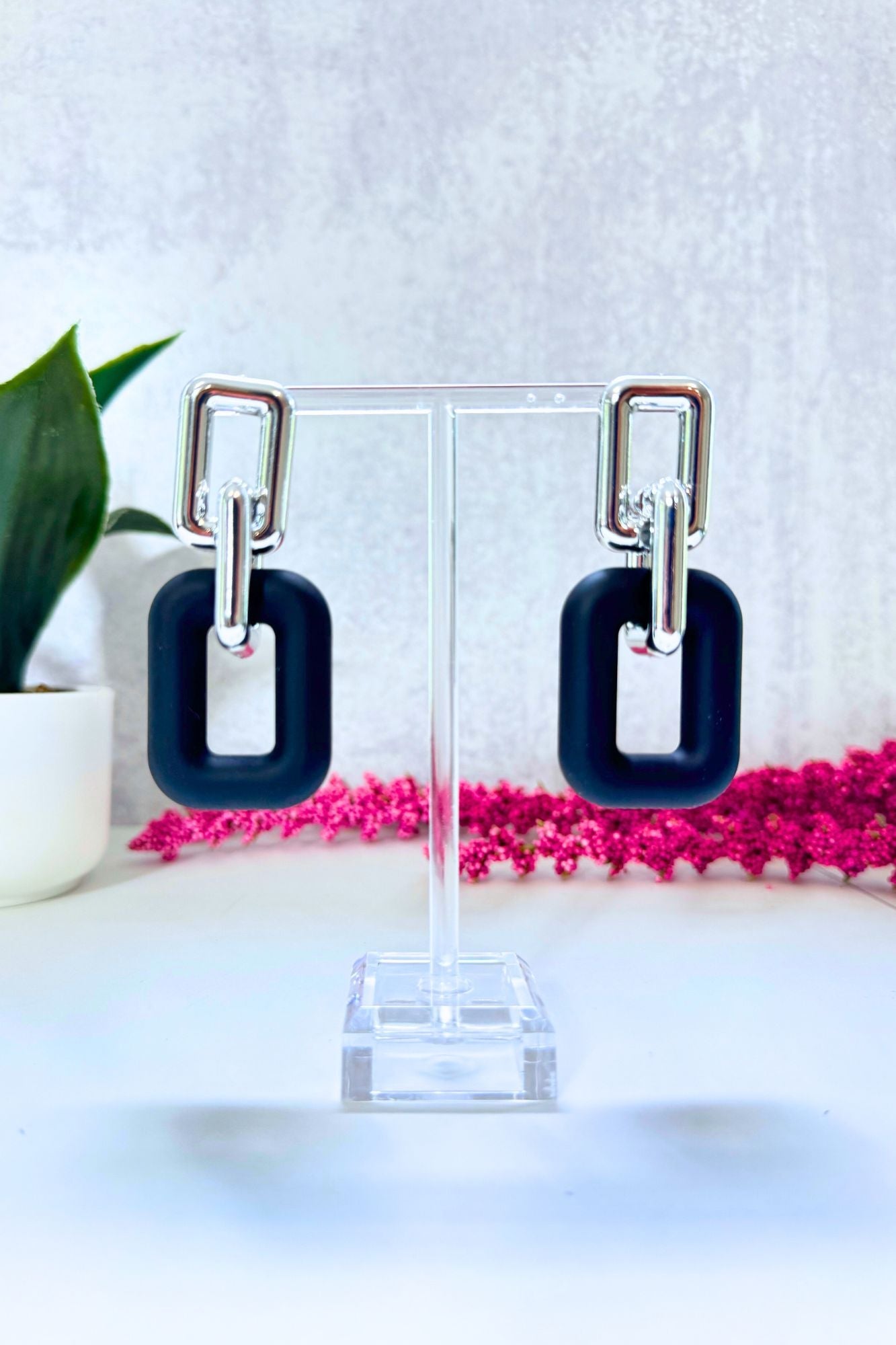 Metro Chic Drop Earrings - Adorned Rebel