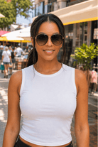 Midtown Aviator Sunglasses - Adorned Rebel