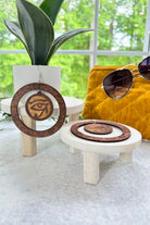 Mystic Eye Wooden Hoops - Adorned Rebel