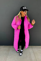 Pre - Order Cozy Up Long Puffer Jacket - Adorned Rebel