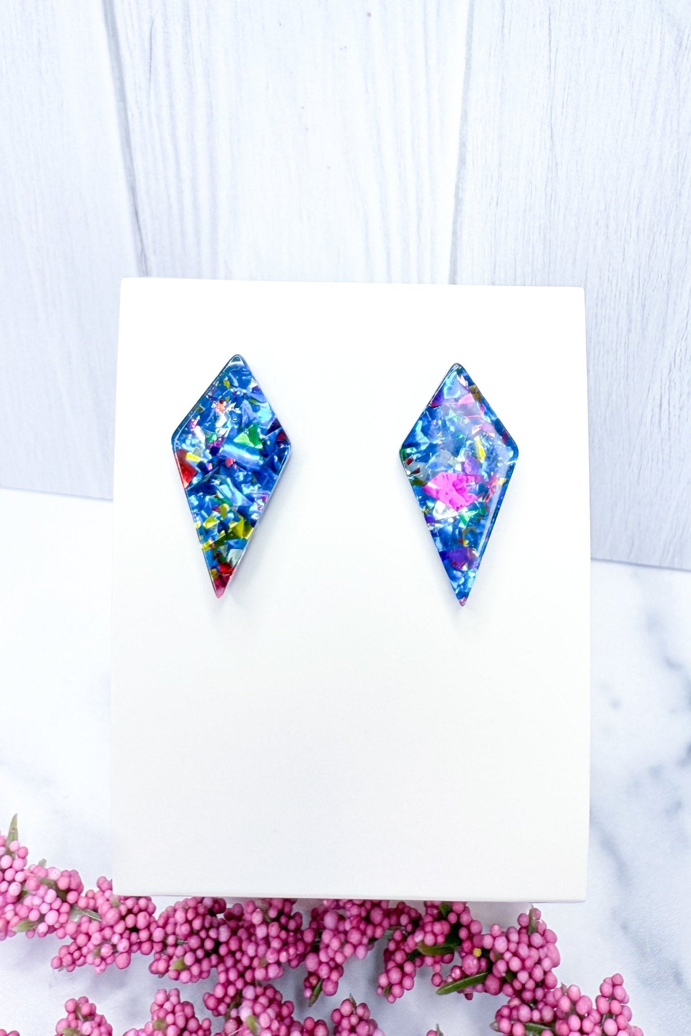 Prism Spark Statement Studs - Adorned Rebel