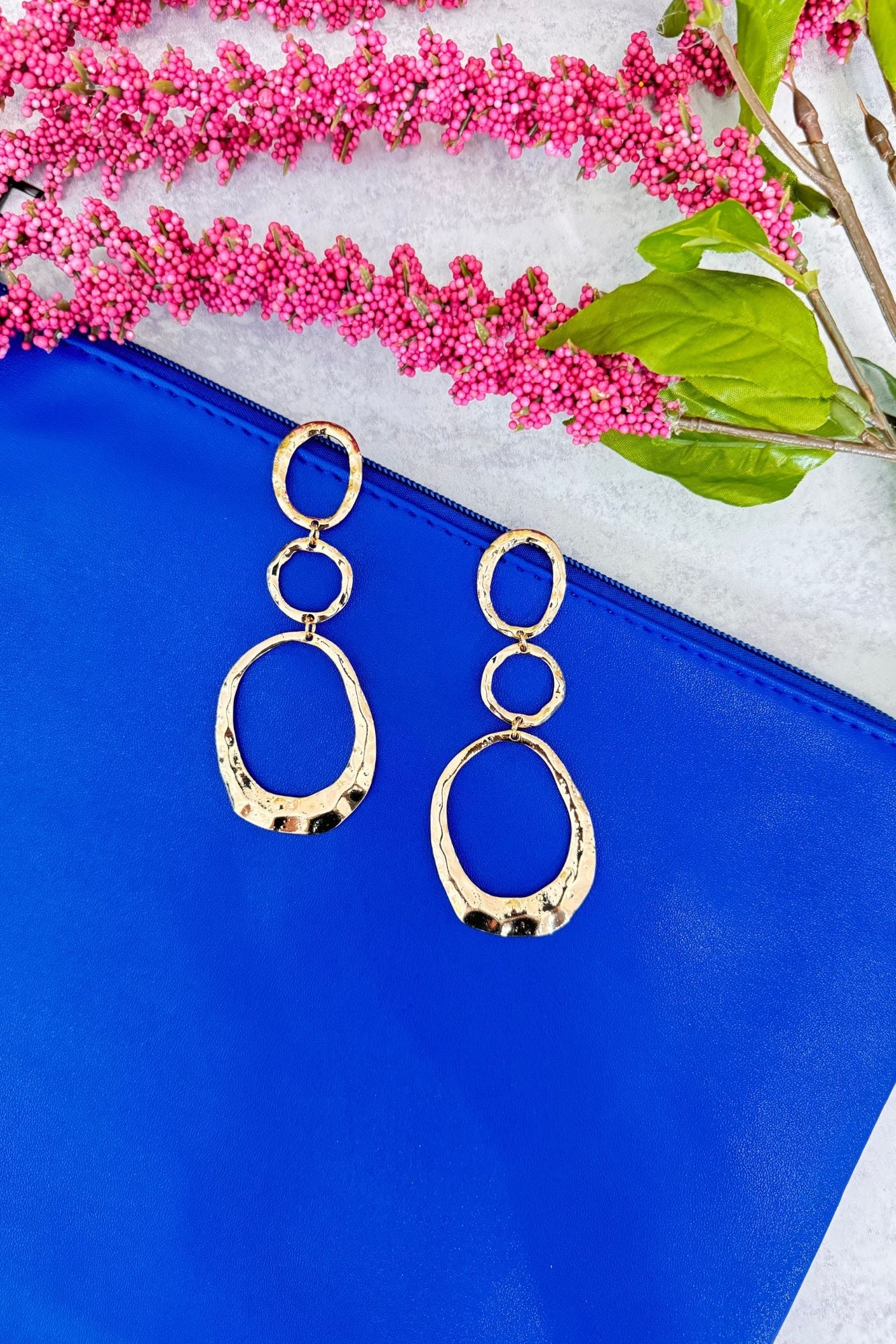 Shining Oval Link Earrings - Adorned Rebel