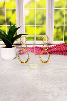 Shining Oval Link Earrings - Adorned Rebel