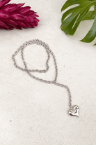 Silver Luxe Heart Convertible Necklace - Adorned Rebel