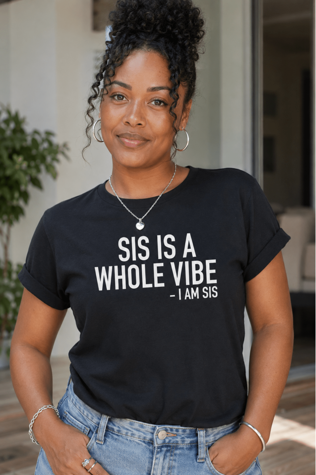 Sis is a Whole Vibe Graphic Tee - Adorned Rebel