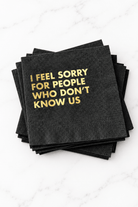 Sorry Not Sorry Cocktail Napkins - Adorned Rebel