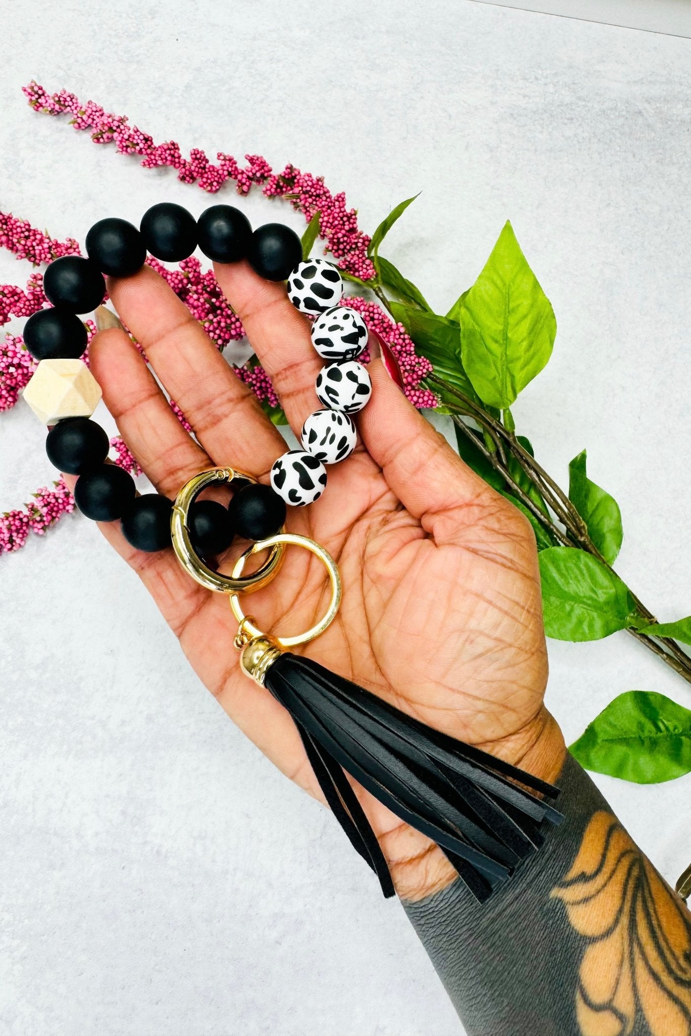 Spot On Key Ring Wristlet - Adorned Rebel