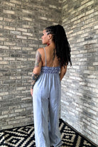 Steppin Out Woven Jumpsuit - Adorned Rebel