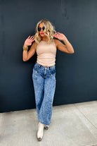 Switch It Up Cinch Jeans - Adorned Rebel