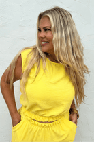Taylor Pant Set | Yellow - Adorned Rebel
