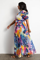 Tropical Breeze Maxi Top - Adorned Rebel