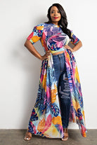 Tropical Breeze Maxi Top - Adorned Rebel