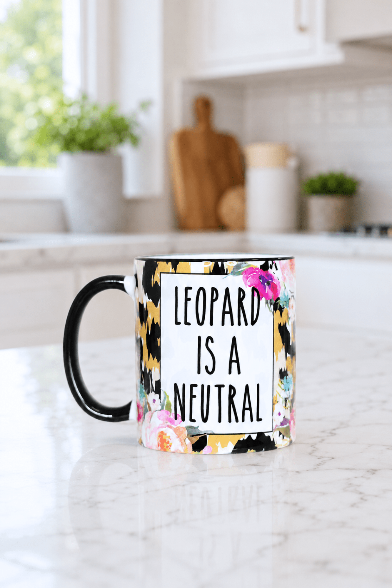 Wildly Accurate Leopard Mug - Adorned Rebel