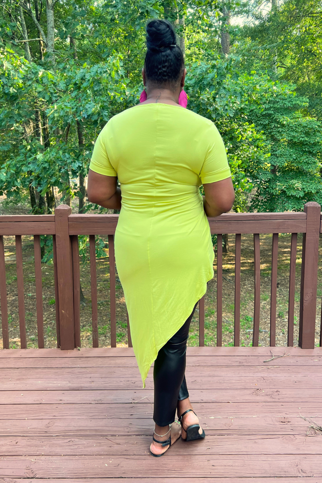 Yellow To The Point Tunic Top - Adorned Rebel
