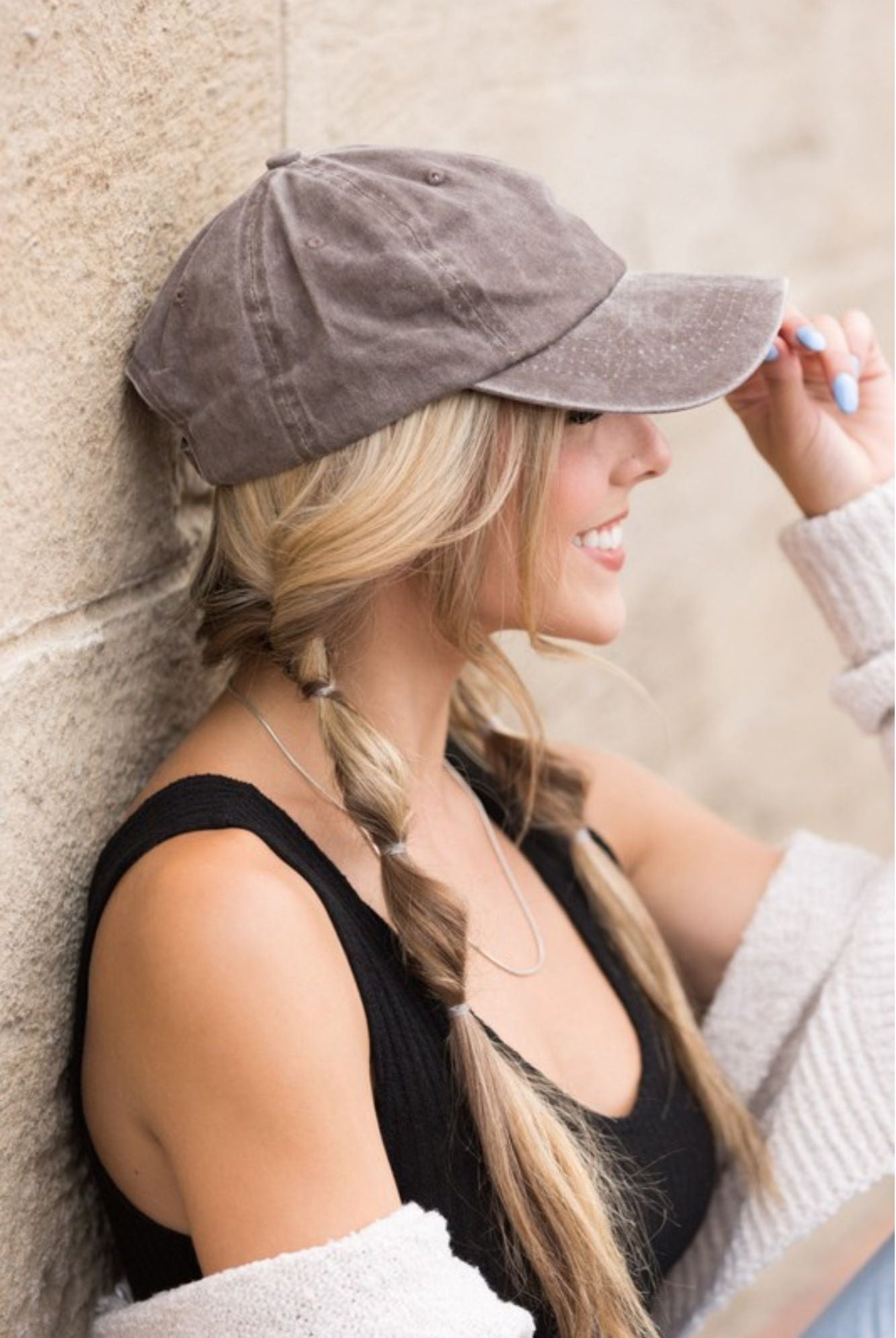 Cocoa Mineral Washed Ball Cap - Adorned Rebel