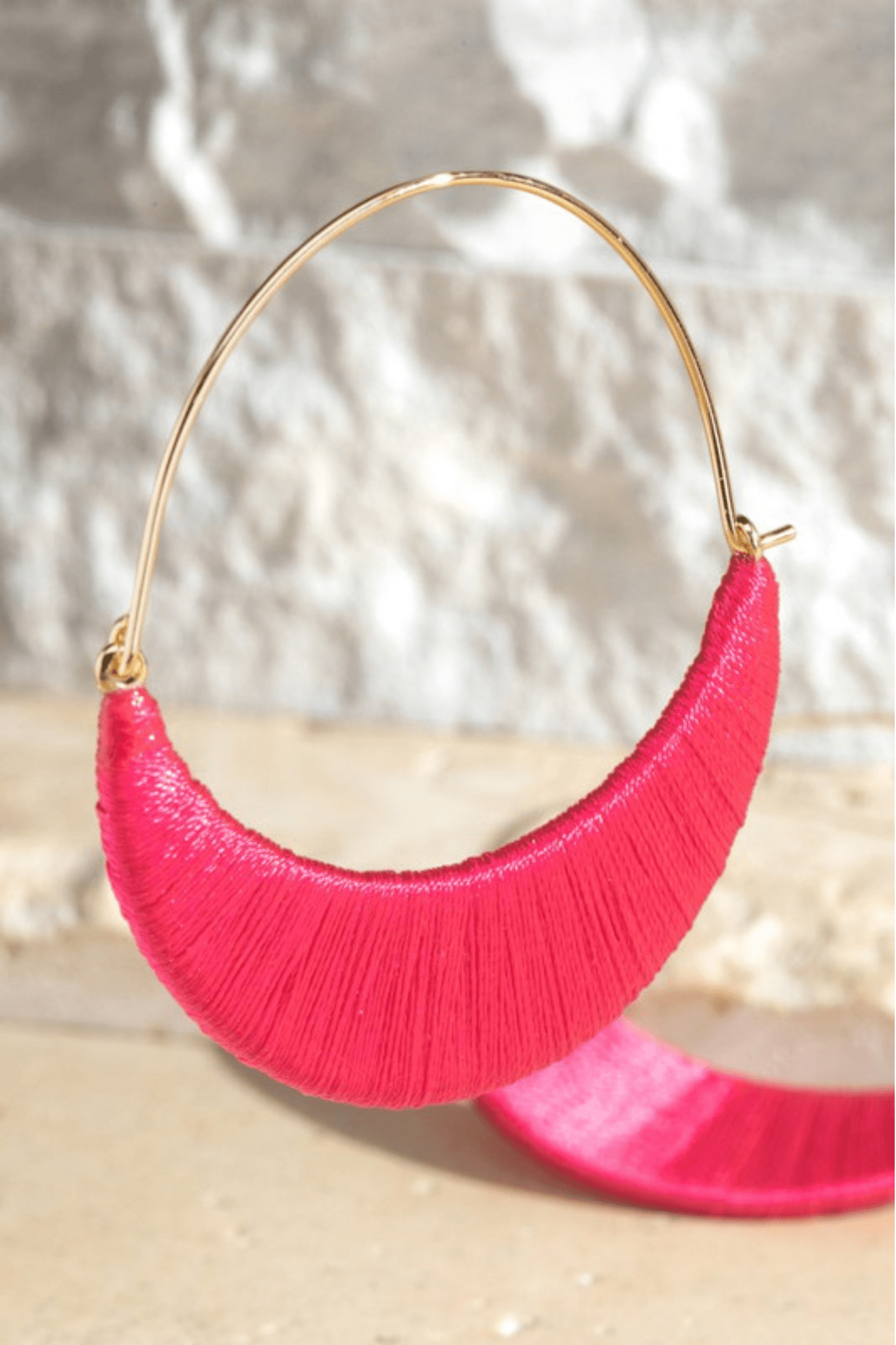 Jewel Tone Hoop Earrings - Two Elevens Boutique