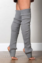 Ribbed Stirrup Leg Warmers - Two Elevens Boutique