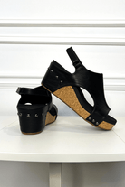 Say Baby Cork Wedge Sandals - Two Elevens Boutique