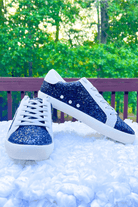 Stardust Noir Sneakers - Two Elevens Boutique